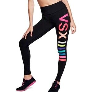 Victorias Secret Sport Leggings Yoga Leggings Black Knockout Legging size Medium